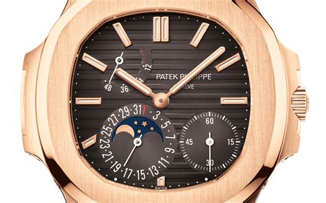 patek philippe nautilus moonphase rose gold 40mm 5712r-001|patek philippe moon phase.